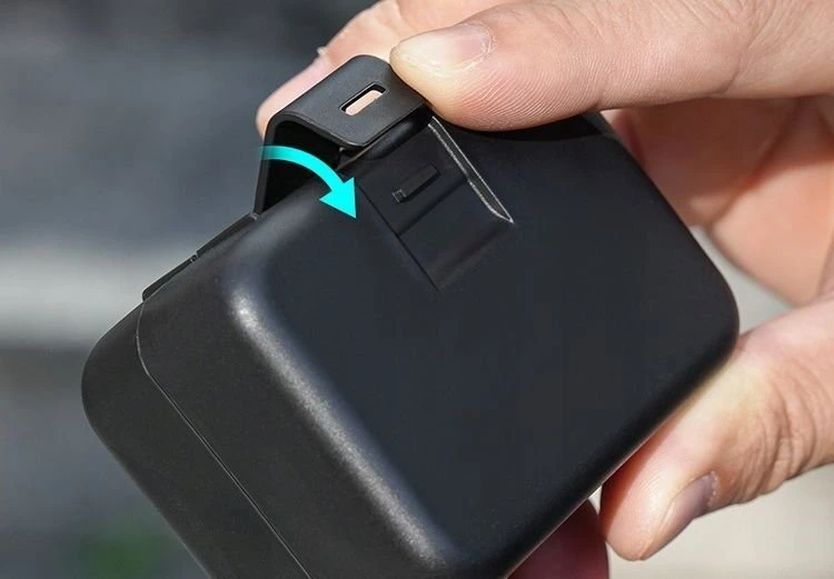 SunnyLife Dėklas Tvirta Obudowowa Dangtis Futeralas Hard Case Insta360 Go Ultra / Gu-sn135-d Kamera Juoda