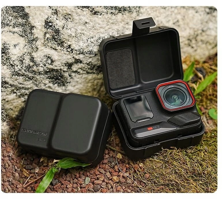 SunnyLife Dėklas Kieta Apsauginė Makštis Futeralas Hard Case Insta360 Ace Pro 2 1 Ace / Ist-sn138-d Juodas