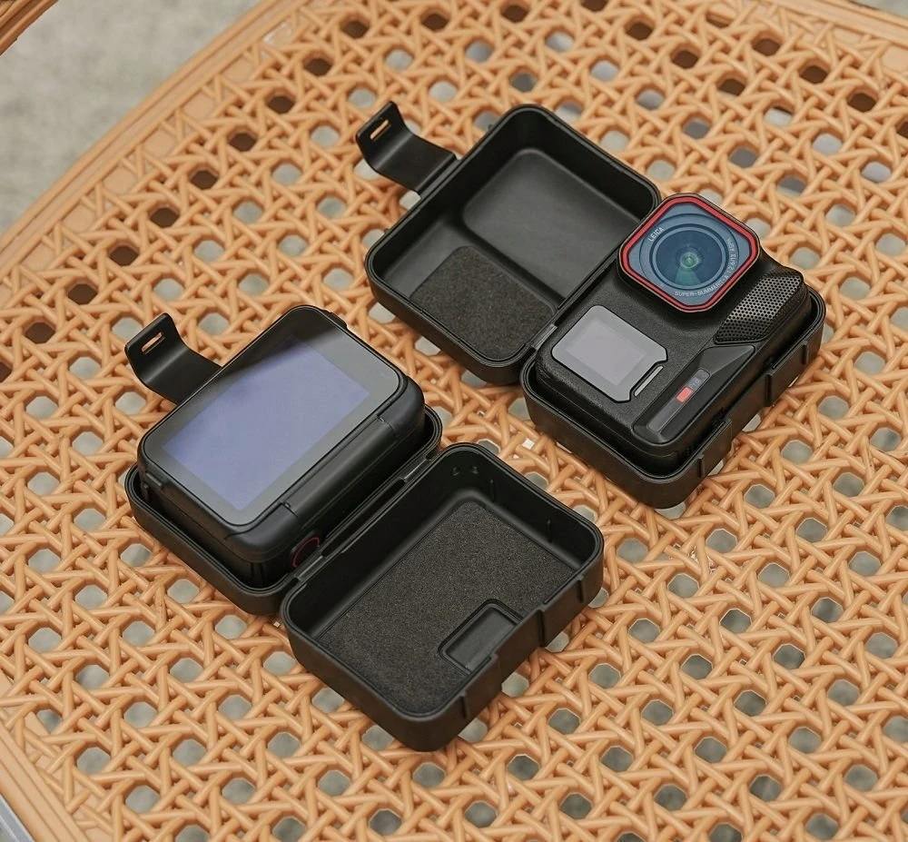 SunnyLife Dėklas Kieta Apsauginė Makštis Futeralas Hard Case Insta360 Ace Pro 2 1 Ace / Ist-sn138-d Juodas