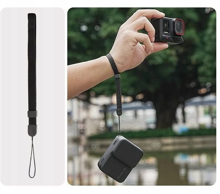 SunnyLife Dėklas Kieta Apsauginė Makštis Futeralas Hard Case Insta360 Ace Pro 2 1 Ace / Ist-sn138-d Juodas