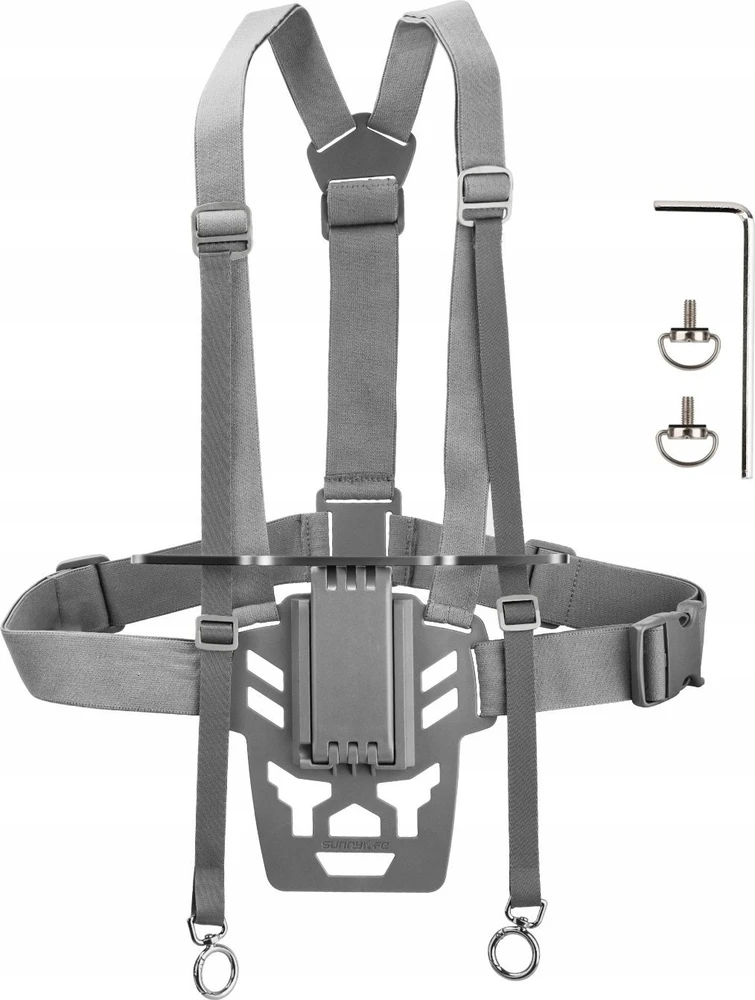 SunnyLife diržų laikiklis kaklo dirželio pečių krūtinės laikiklis skirtas DJI RC Plus drone nuotolinio valdymo pultui / Zj844-d