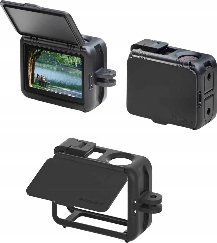 SunnyLife Montavimo rėmelis Korpusas Frame Mount + Apsauga DJI OSMO Action 5 PRO / 4 / 3 / BK941