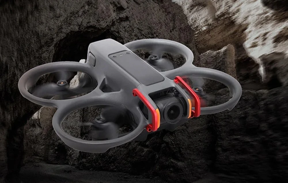 Drono apsauga Sunnylife, skirta DJI Avata 2 (raudona)