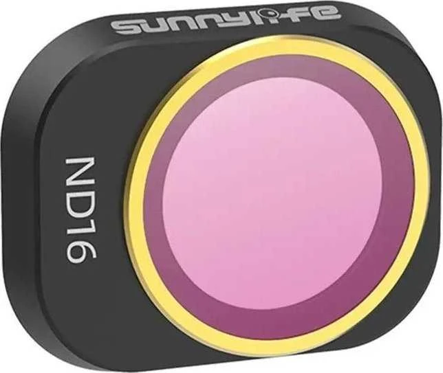 SunnyLife FILTRAS FULL GRARY ND16 NDx16-DJI MINI 4 PRO dronas + Sunnylife N4P-FI722- 16 atvejis