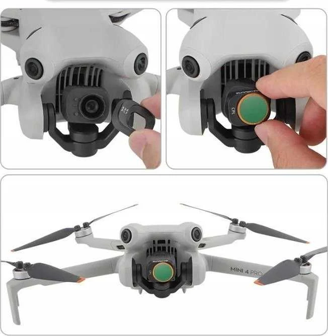Pilnas filtro rutulys Nd32 Ndx32, skirtas Dji Mini 4 Pro dronui + Sunnylife dėklas / N4p-fi722-32