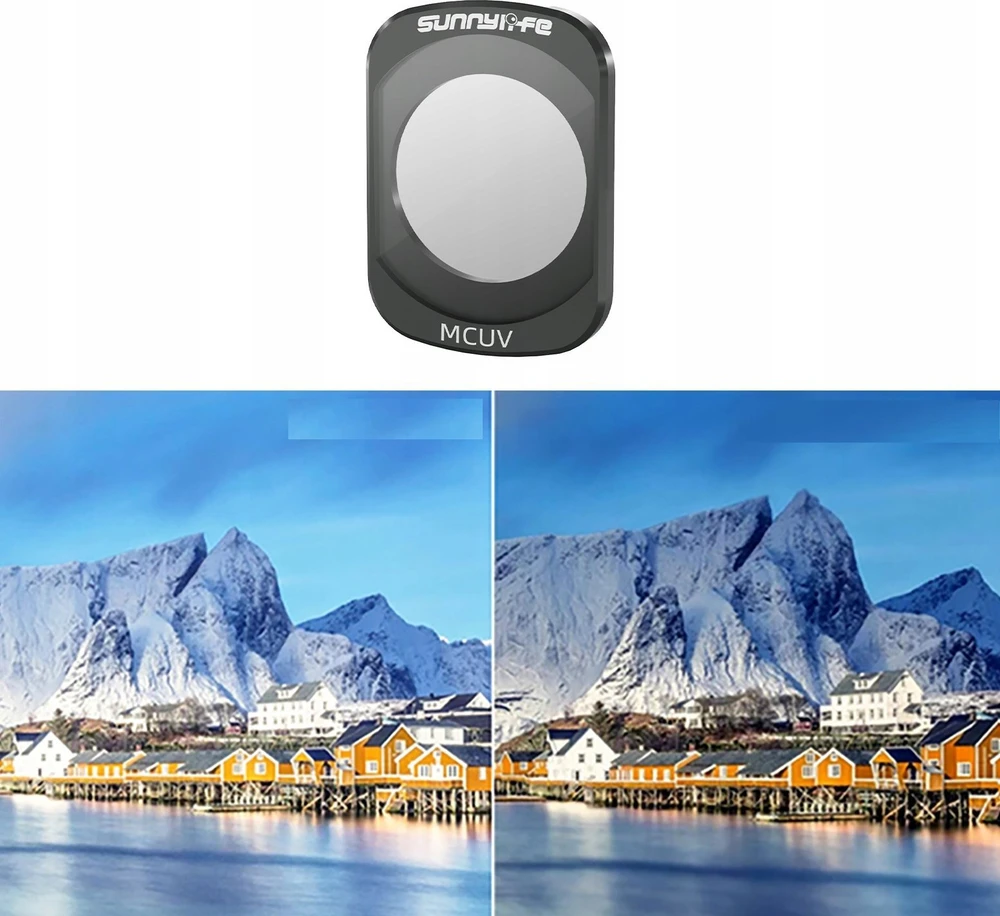 SunnyLife filtras UV Mc Ultraviolet apsaugos filtras skirtas Dji Osmo Pocket 3 / Op3-fi851-m sporto kamerai