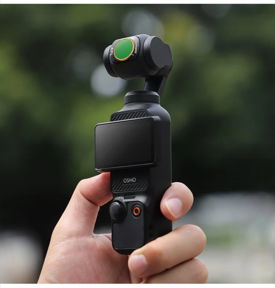 „SunnyLife“ filtro poliarizacinis filtras Cpl Mc daugiasluoksnis, skirtas Dji Osmo Pocket 3 kamerai / Op3-fi854-c