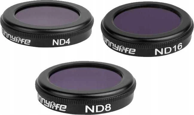 SunnyLife filtrų rinkinys – Nd4 / Nd8 / Nd16 filtras, skirtas Dji Mavic 2 Zoom