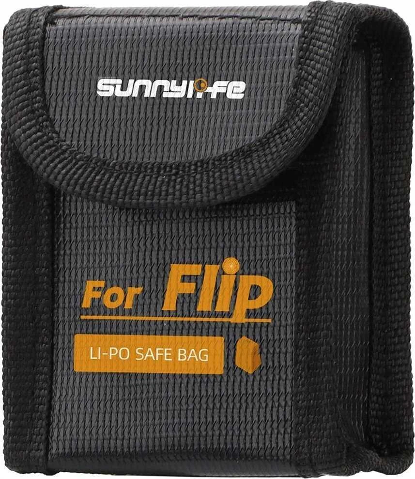 „SunnyLife“ dėklas / makštis / apvalkalas 1x akumuliatorius / baterija dronui „Dji Flip“, atsparus ugniai / Fp-dc954-1