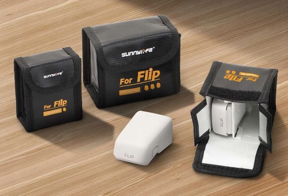 SunnyLife Futerał Dėklas Dėklas 1x Akumuliatorius Bateria Do Drona Dji Flip Ognioodporny / Fp-dc954-1