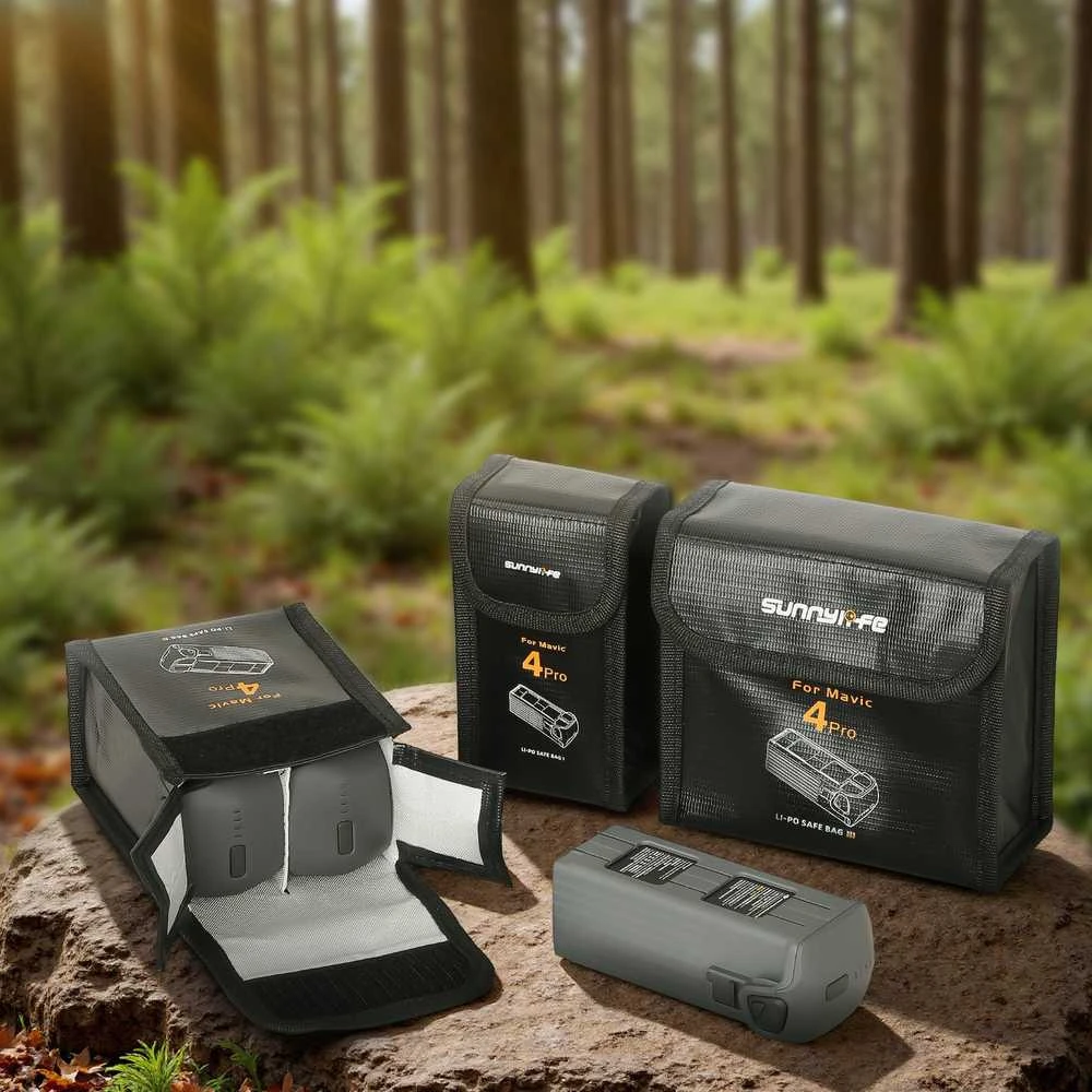 SunnyLife Futerał Dėklas Dėklas 1x Akumuliatorius Bateria Ognioodporny Dji Mavic 4 Pro / M4p-dc09-1