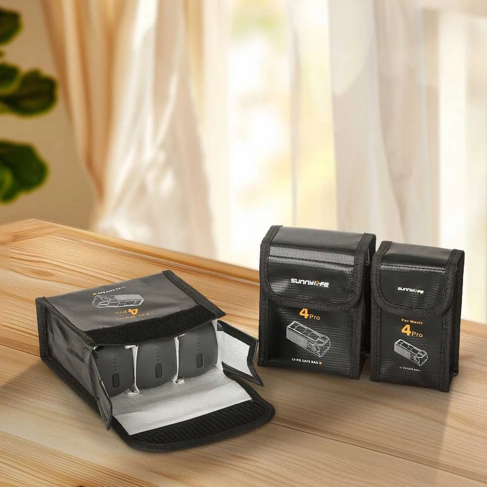 SunnyLife Futerał Dėklas Dėklas 2x Akumuliatorius Bateria Ognioodporny Dji Mavic 4 Pro / M4p-dc010-2