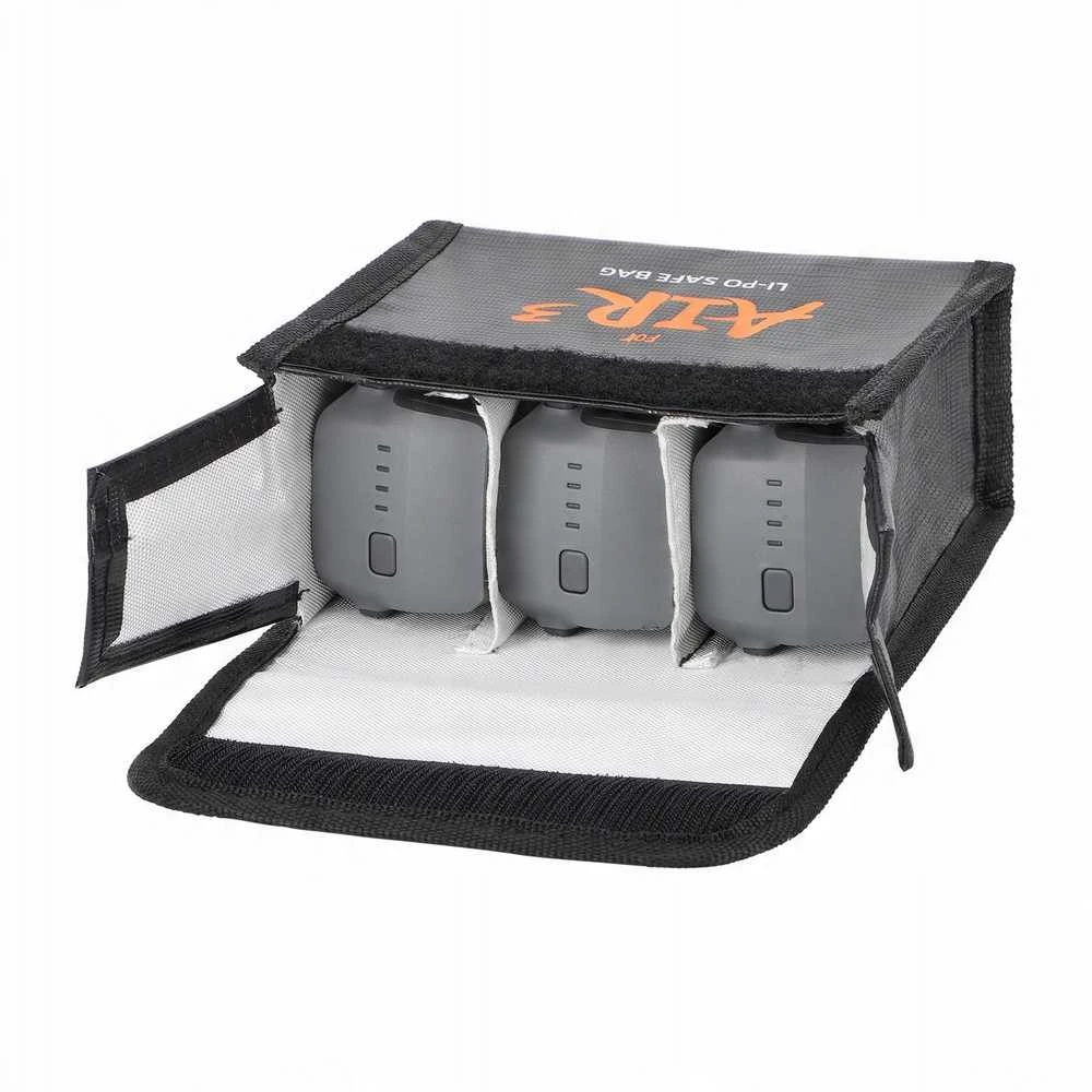 "SunnyLife Dėklas 3x Baterija Atsparus ugniai Dji Air 3 / 3s / 3 S / A3-dc599-3"