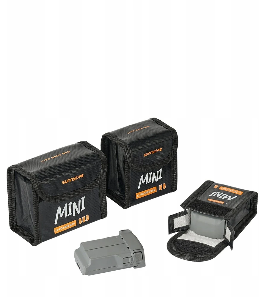 SunnyLife Futerał Dėklas Dėklas Ognioodporny 1x Akumuliatorius Dji Mini 5 4 3 Pro Mini 3 / N5p-dc083-1