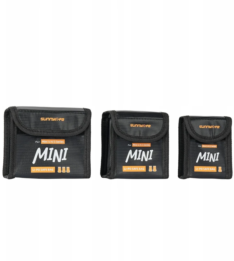 SunnyLife Futerał Dėklas Dėklas Ognioodporny 2x Akumuliatorius Dji Mini 5 4 3 Pro Mini 3 / N5p-dc084-2
