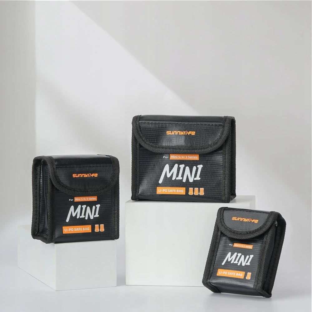SunnyLife Futerał Dėklas Dėklas Ognioodporny 2x Akumuliatorius Dji Mini 5 4 3 Pro Mini 3 / N5p-dc084-2