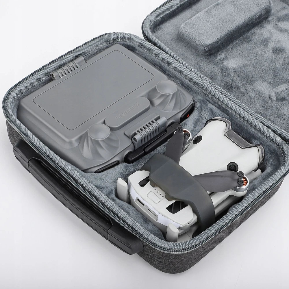 Sunnylife Futerał Hard Case Dėklas Dėklas Walizka Do DronaDji Mini 4 Pro + Pilot Dji Rc 2 / N4p-b697