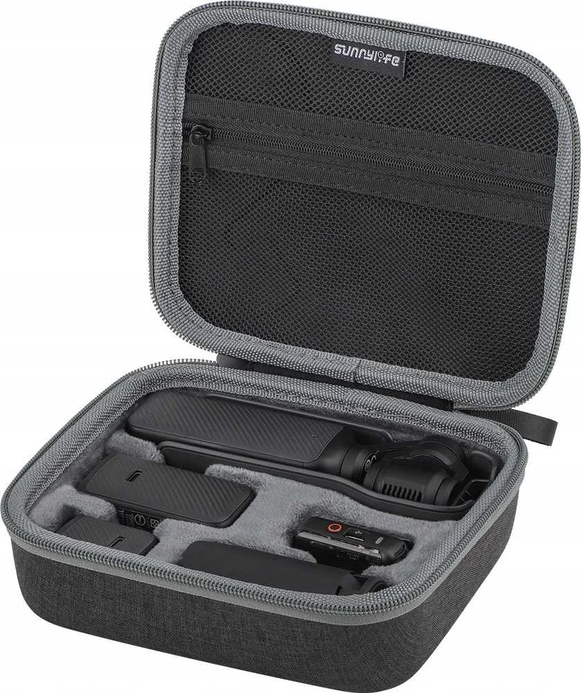 SunnyLife kietas dėklas nešiojamasis dėklas, lagaminas, skirtas DJI Osmo Pocket 3 + priedai / Op3-b718-d