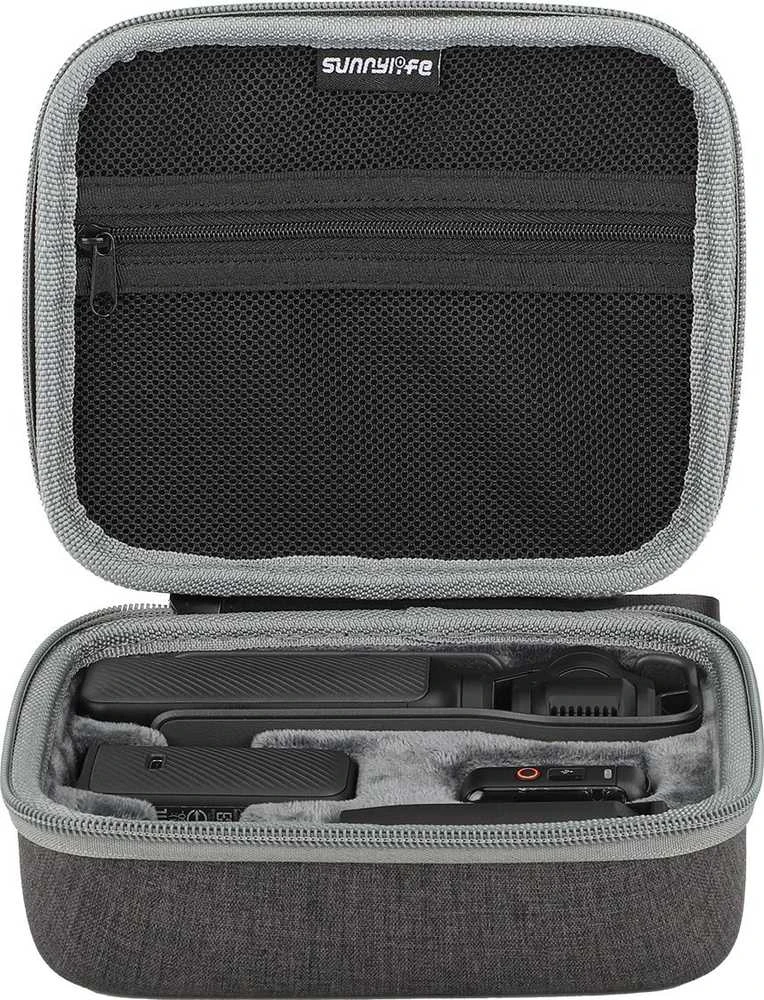 SunnyLife kietas dėklas nešiojamasis dėklas, lagaminas, skirtas DJI Osmo Pocket 3 + priedai / Op3-b718-d