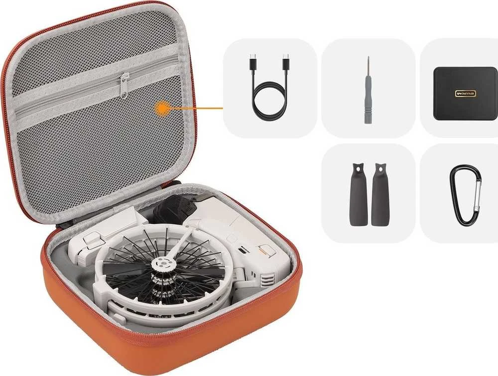 SunnyLife Futerał Hard Osłona Case Dėklas Dėklas Walizka Krepšys Do Drona Dji Flip / Fp-b957-c / Oranžinė