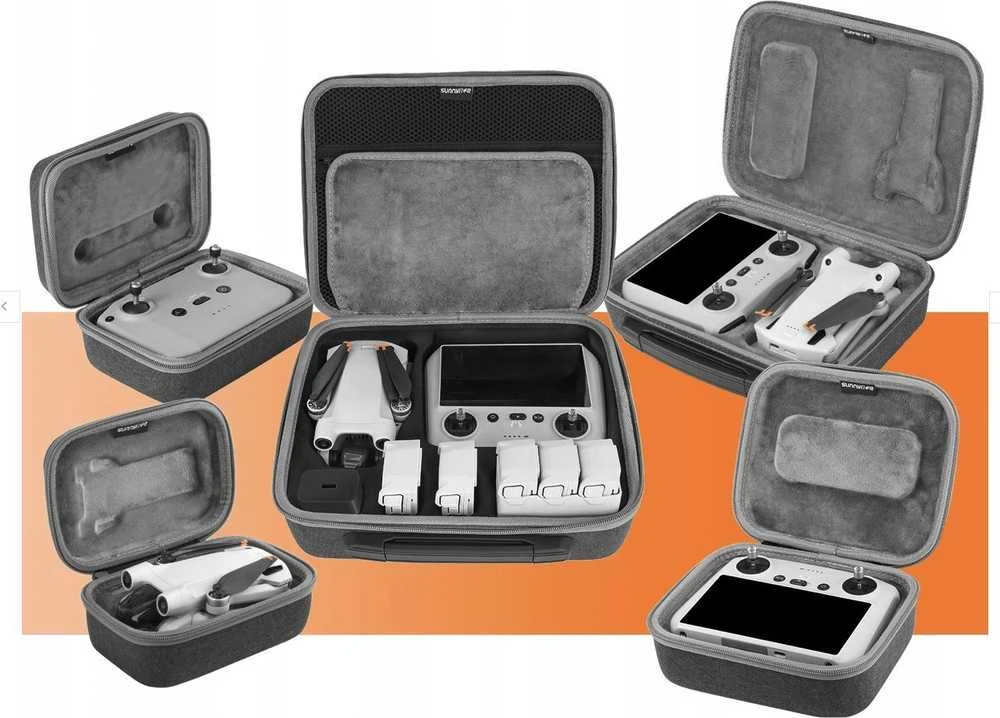 Sunnylife Futerał Hard Case Dėklas Dėklas Do Dji Mini 3 Pro / Dji Mini 3 / Mm3-b390