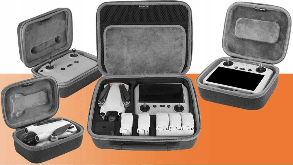 Sunnylife Futerał Hard Case Dėklas Dėklas Do Dji Mini 3 Pro / Dji Mini 3 / Mm3-b390
