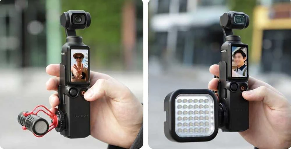 SunnyLife korpuso dangtelio laikiklio laikiklio tvirtinimo rankena skirta DJI Osmo Pocket 3 / Sd763