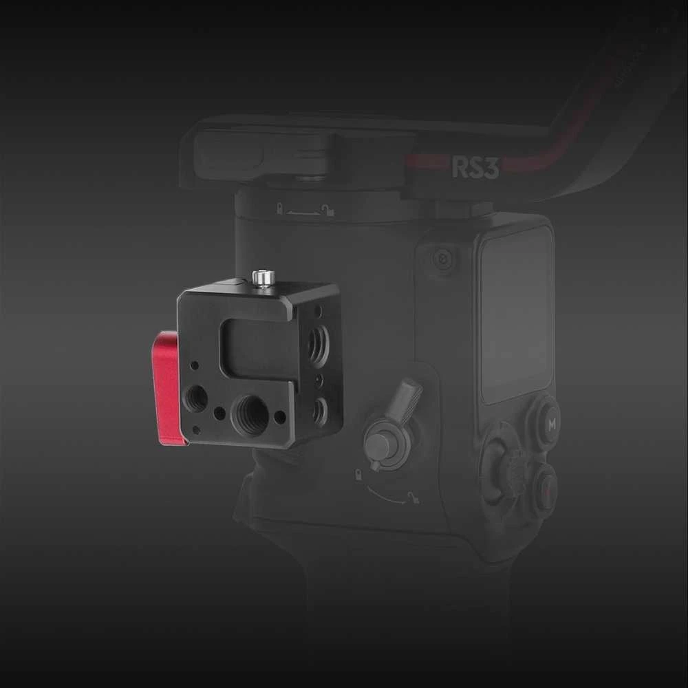 SunnyLife Laikiklis Tvirtinimo Adapteris Sriegis 1/4'' 3/8'' Iso Skirtas Dji Ronin Rs3 / Rs3 Pro / Rs2 / Rsc2 / Ro-hc522