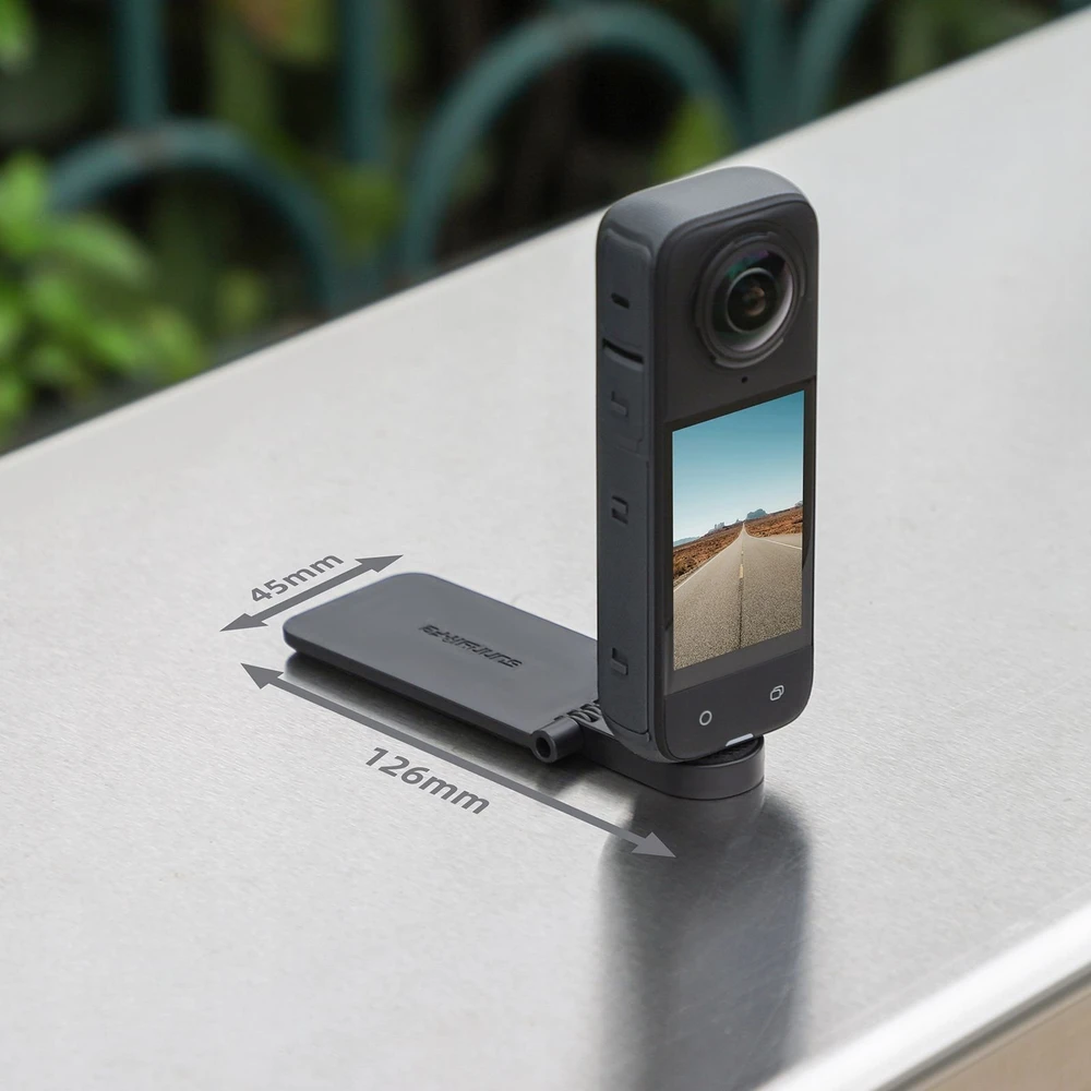 SunnyLife laikiklio tvirtinimo metalinis plokštės magnetas, skirtas Insta360 X4 / X 4 / DJI Action 3 / 4 / X4-zj827-d
