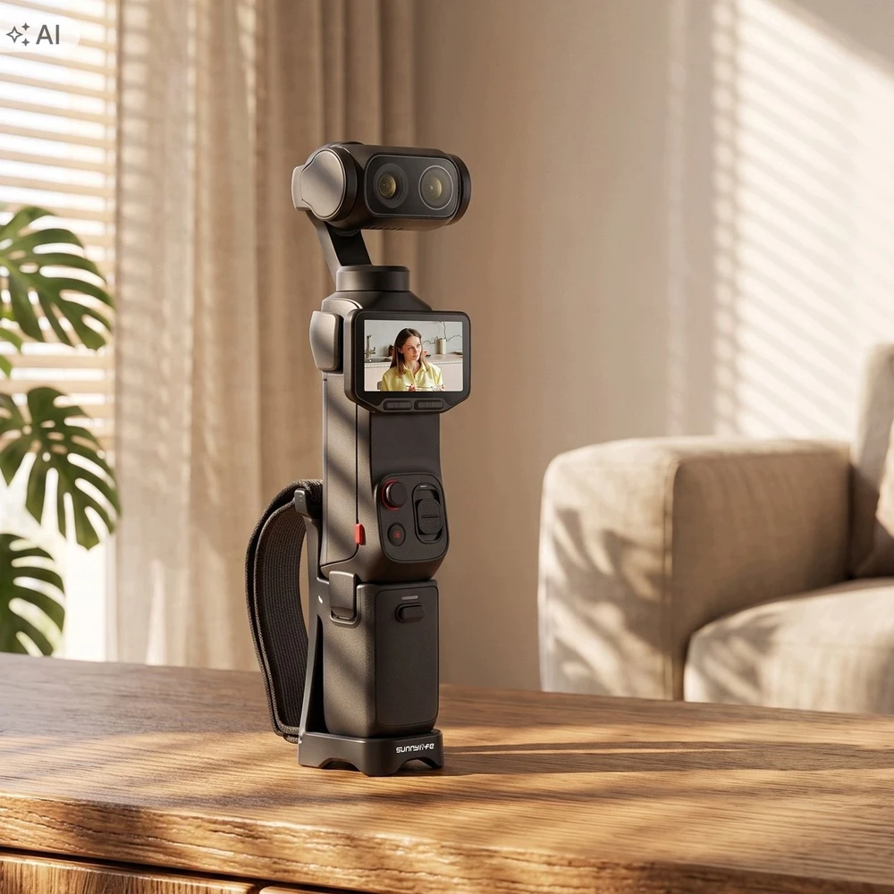 SunnyLife Laikiklis dirželis na dłoń rękę metalowy do Insta360 Luna Ultra / Luna Pro Vlog / Lu-sd264-d (SB12406)