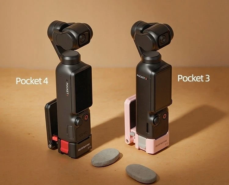 SunnyLife magnetinis laikiklis adapteris tvirtinimas ant magneto 1/4'' skirtas Dji Osmo Pocket 3 4 / Op4-zj153-d