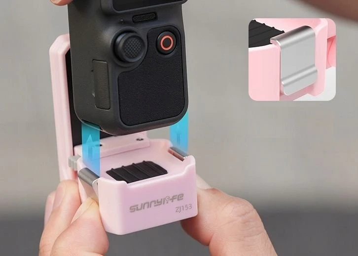 SunnyLife Magnetinis laikiklis adapteris tvirtinimas ant magneto 1/4'' Dji Osmo Pocket 3 4 / Op4-zj153-p