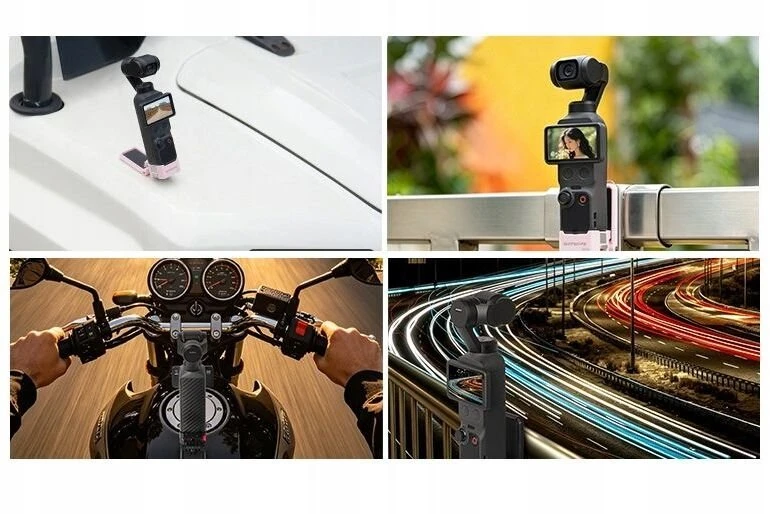 SunnyLife magnetinis laikiklis adapteris tvirtinimas ant magneto 1/4'' skirtas Dji Osmo Pocket 3 4 / Op4-zj153-d
