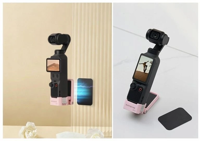 SunnyLife Magnetinis laikiklis adapteris tvirtinimas ant magneto 1/4'' Dji Osmo Pocket 3 4 / Op4-zj153-p