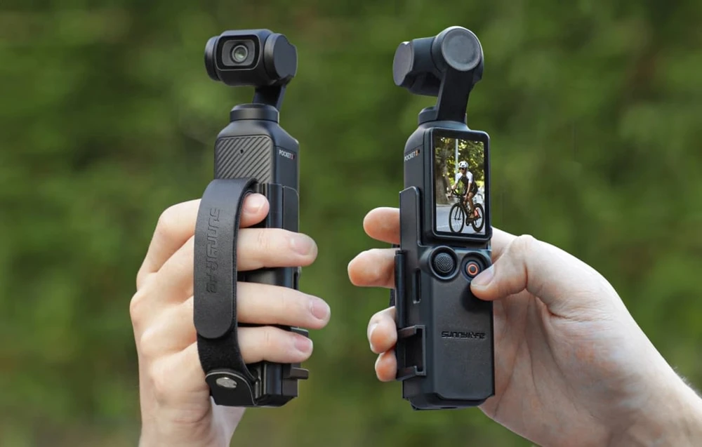 Rankinė juosta ir rankena Sunnylife, skirta DJI OSMO Pocket 3