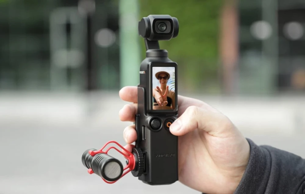 Rankinė juosta ir rankena Sunnylife, skirta DJI OSMO Pocket 3