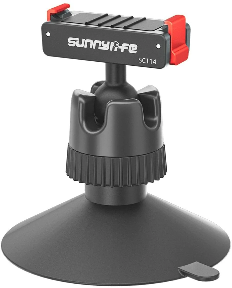 SunnyLife laikiklis su siurbtuku, greito prijungimo 1/4'''' magnetas Dji Osmo 360 3 4 Action 5 Pro / Sc114-d