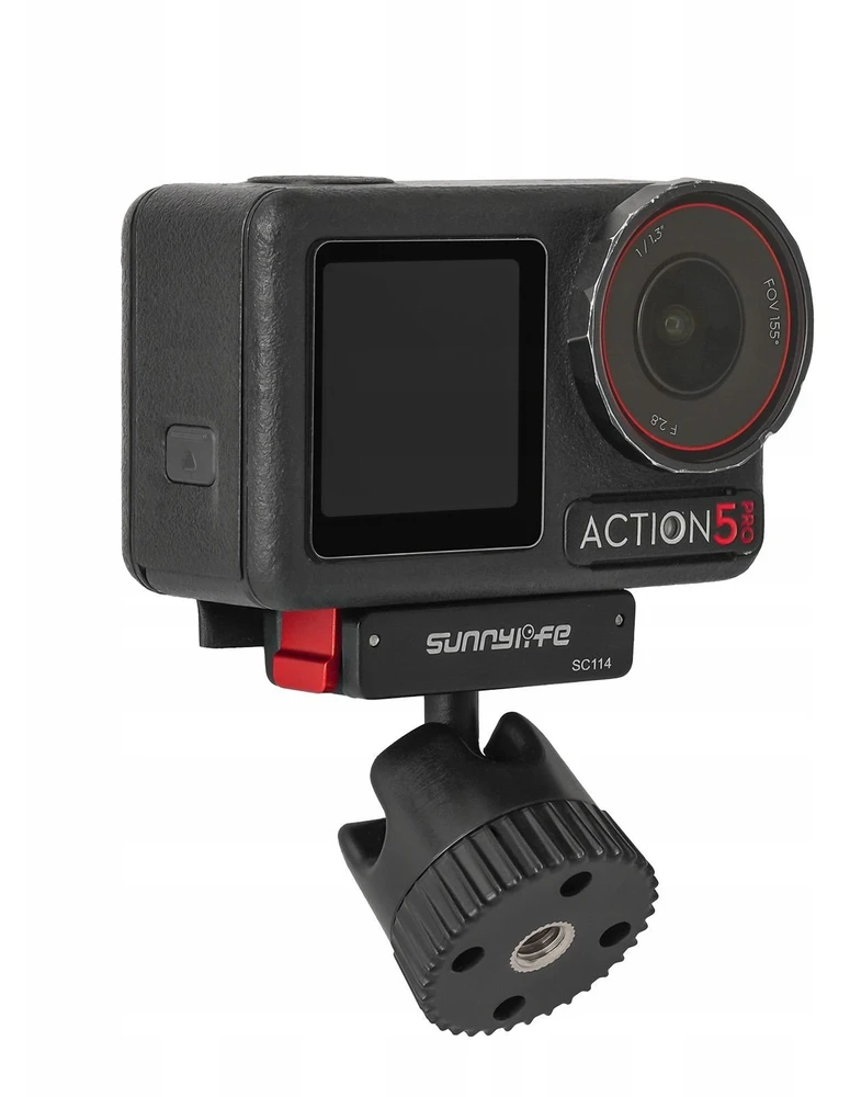 „SunnyLife“ laikiklis su siurbtuku, greito atleidimo 1/4 colio magnetu, „Dji Osmo 360 3,4 Action 5 Pro“ / „Sc114-d“
