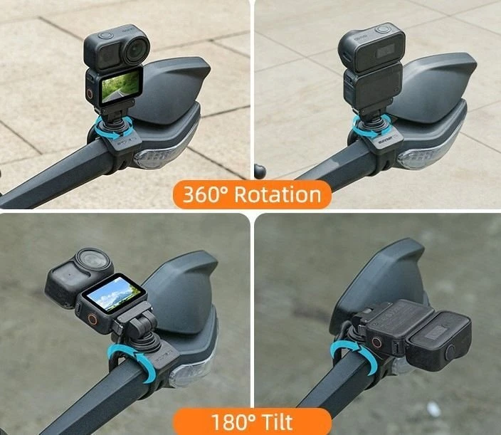 SunnyLife Dviračio vairo laikiklis su magnetu skirtas Dji Osmo Nano / Action 6 / Bd-192-d (SB12391)
