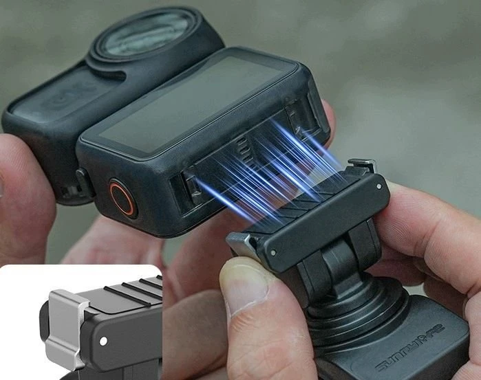 SunnyLife Dviračio vairo laikiklis su magnetu skirtas Dji Osmo Nano / Action 6 / Bd-192-d (SB12391)