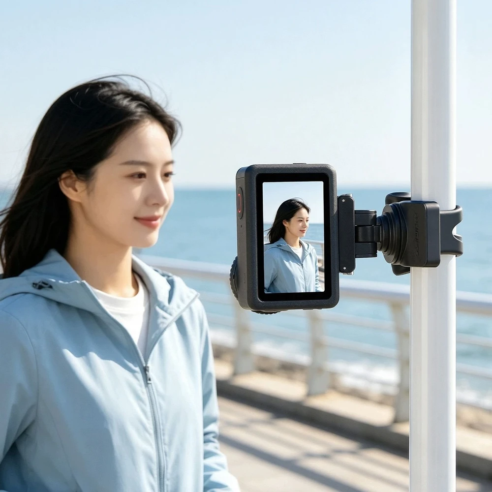 SunnyLife Dviračio vairo laikiklis su magnetu skirtas Dji Osmo Nano / Action 6 / Bd-192-d (SB12391)