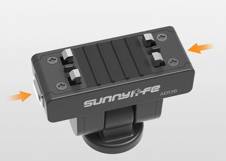 SunnyLife Laikiklis Greito sujungimo magnetas ant sriegio 1/4'''' Insta360 X4 Air X5 Ace Pro 2 / Ad136-d
