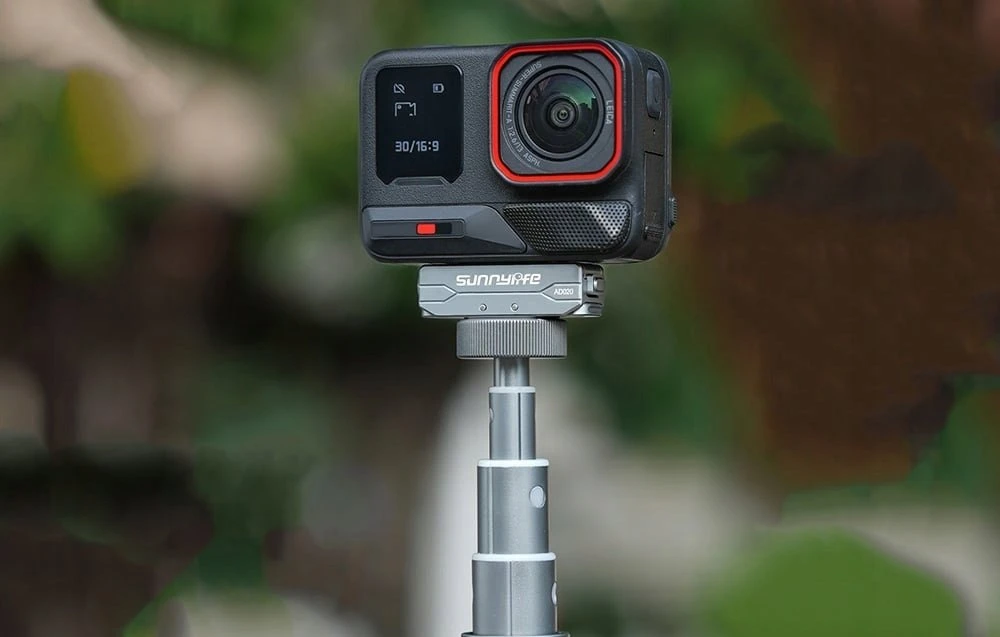 Sunnylife AD020 magnetic aluminum adapter for Insta360 X5 / Ace / Ace Pro 2 / 1