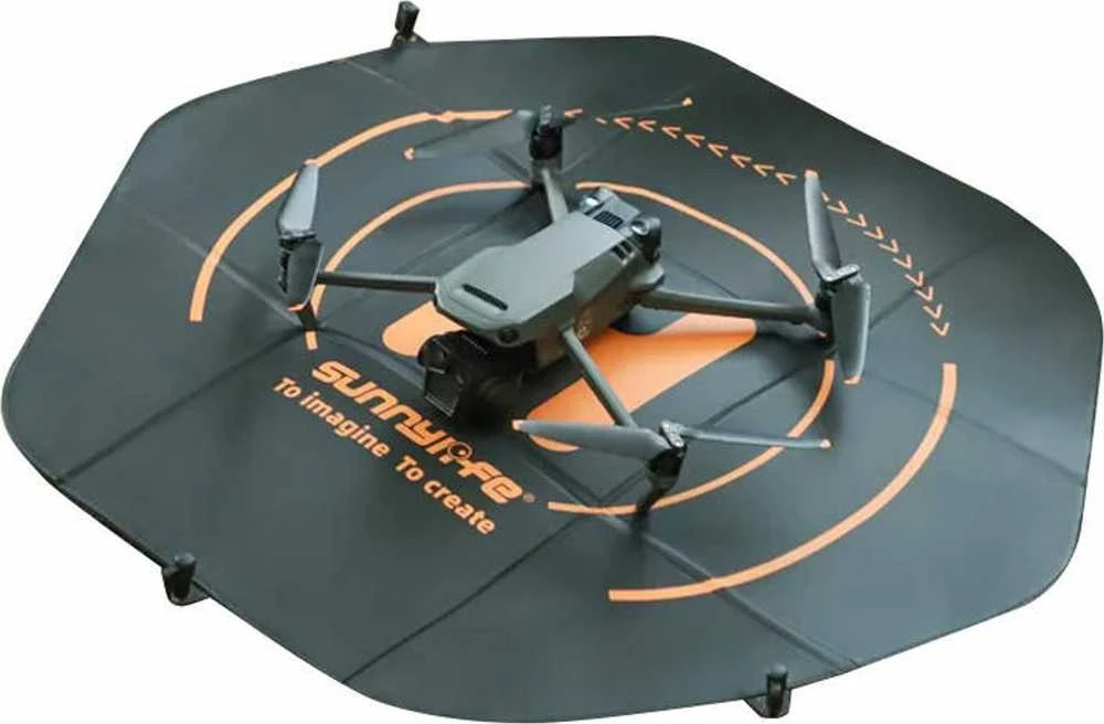 Nusileidimo padėklas dronams Sunnylife 80 cm šešiakampis – dvipusis (TJP11)
