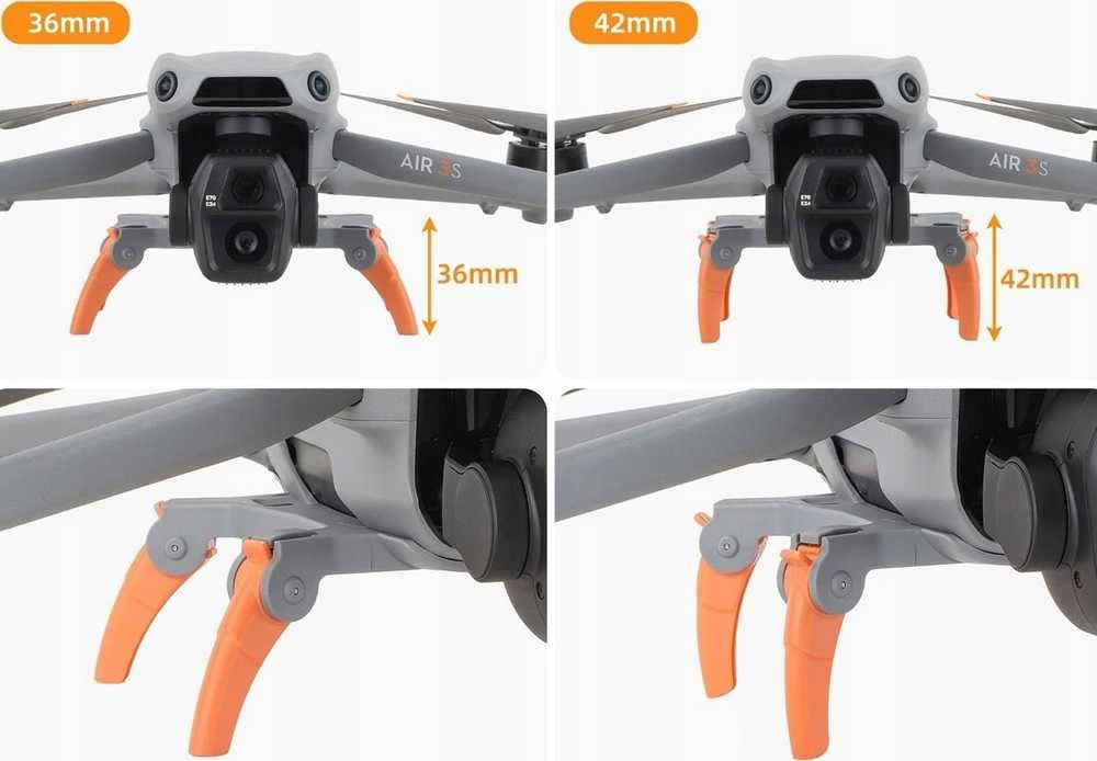 SunnyLife Kojelės Kojos Pakėlimas Važiuoklė Pagrindas dronui DJI Air 3S / DJI Air 3 / LG909