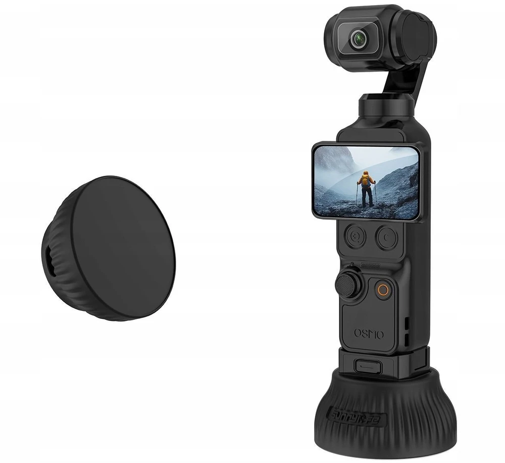 „SunnyLife“ lipnus laikiklis-stovas „Dji Osmo Pocket 3“ ir 4, skirtas biurdui ir automobiliui / Op4-dz166-d