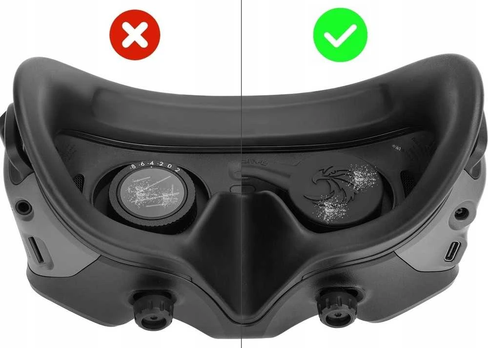 SunnyLife Cover apsauginis dangtelis, skirtas DJI Goggles 2 / DJI Avata / Mini 3 Pro / Mini Se / Mavic 3 / At-bht565-d