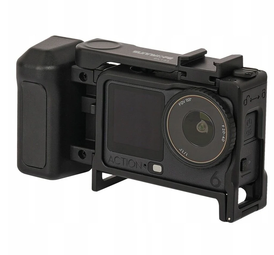 SunnyLife Montavimo rėmas Frame Mount + Grip Rankena + Iso kojelė, skirta Dji Osmo Action 6 / Oa6-bk144-d