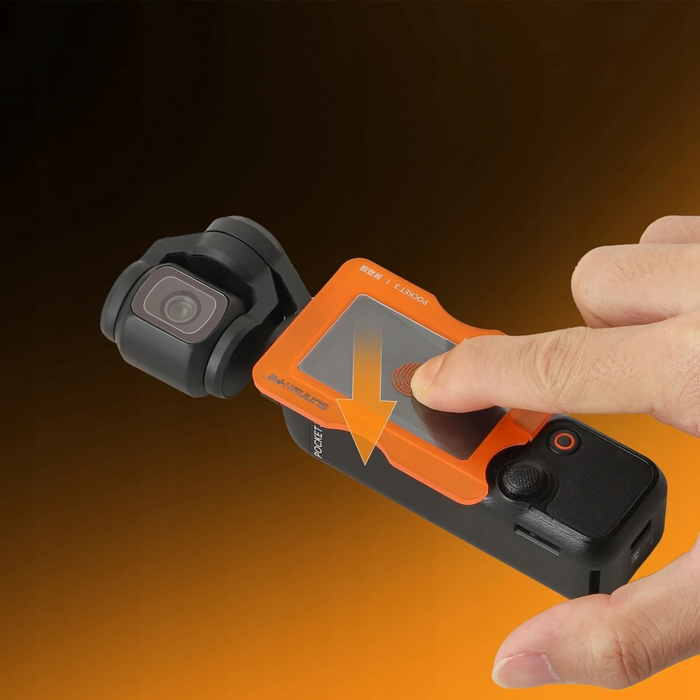 SunnyLife Apsauginis stiklas ekranui + objektyvui, dangos AR kamerai Dji Osmo Pocket 3 / Op3-bhm992