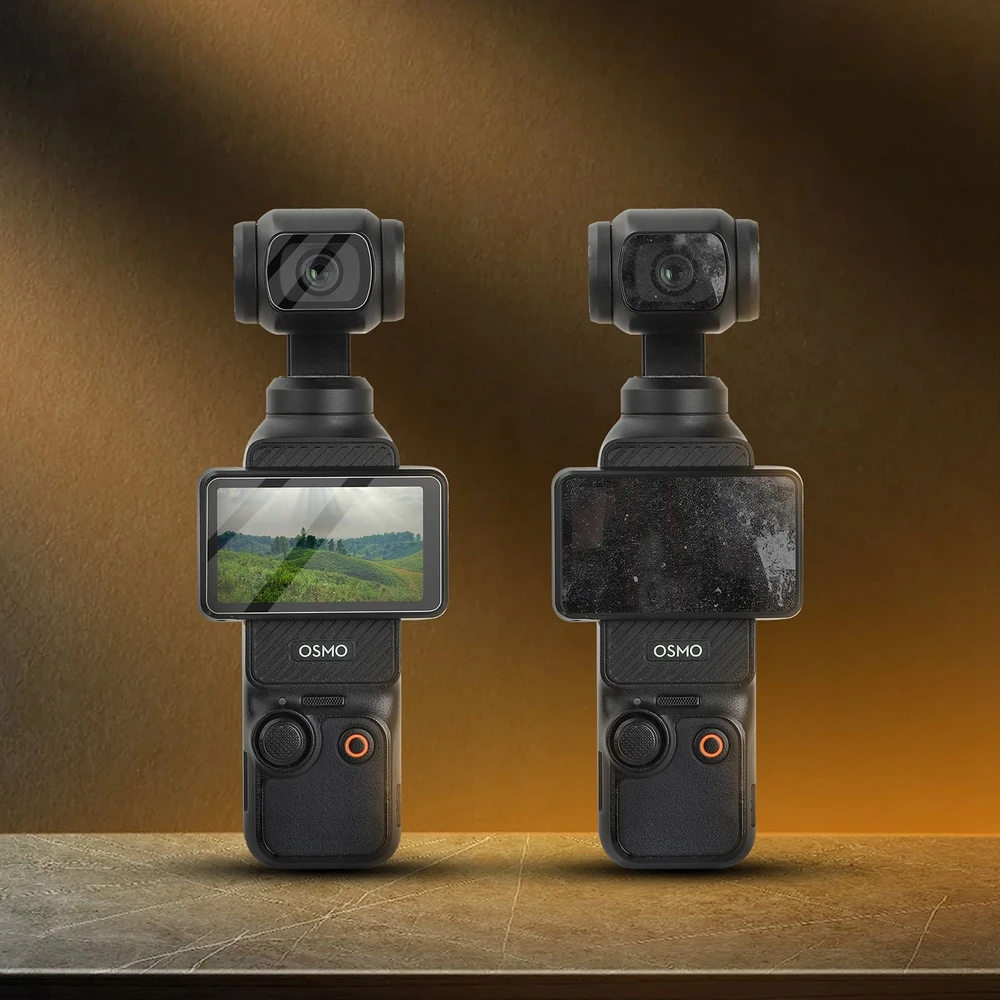 SunnyLife Apsauginis stiklas ekranui + objektyvui, dangos AR kamerai Dji Osmo Pocket 3 / Op3-bhm992